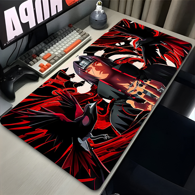 Pc Gaming Keyboard - Mouse Pad Gamer Larger XXL Uchiha