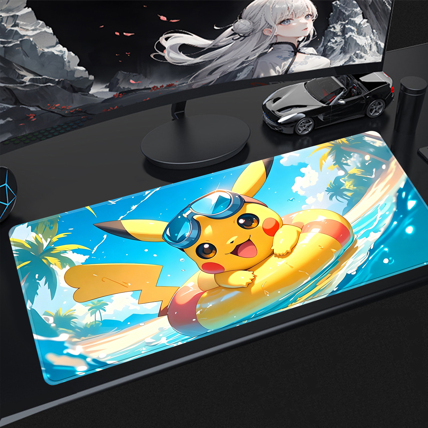 Pc Gaming Keyboard - Gaming Mouse Pad 900x400 PC Pokemon