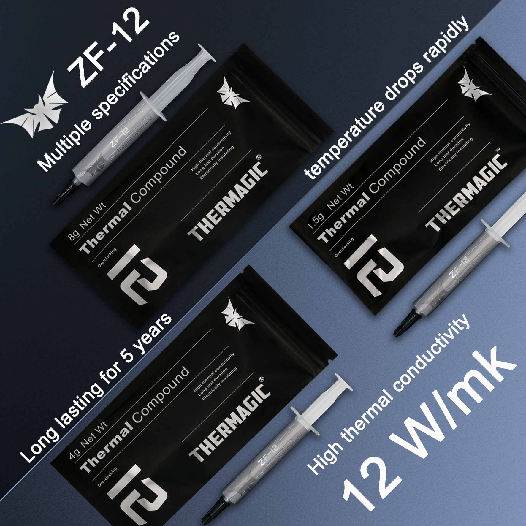 Thermal Paste - ZF-12 Thermal Paste 12W Thermal Grease
