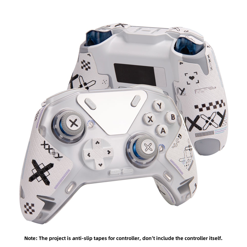 Pc Gaming White - FINALORD Controller Performance Grip Tape Compatible