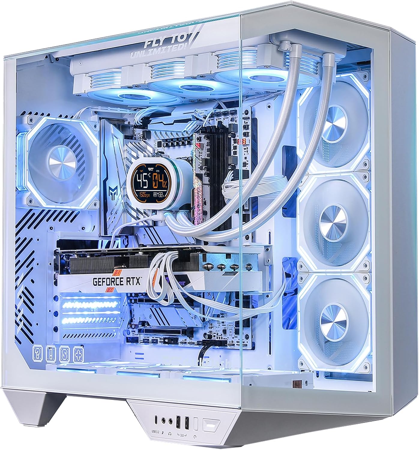 Pc Gaming Gaming - Full-Tower ATX Gaming PC Case with