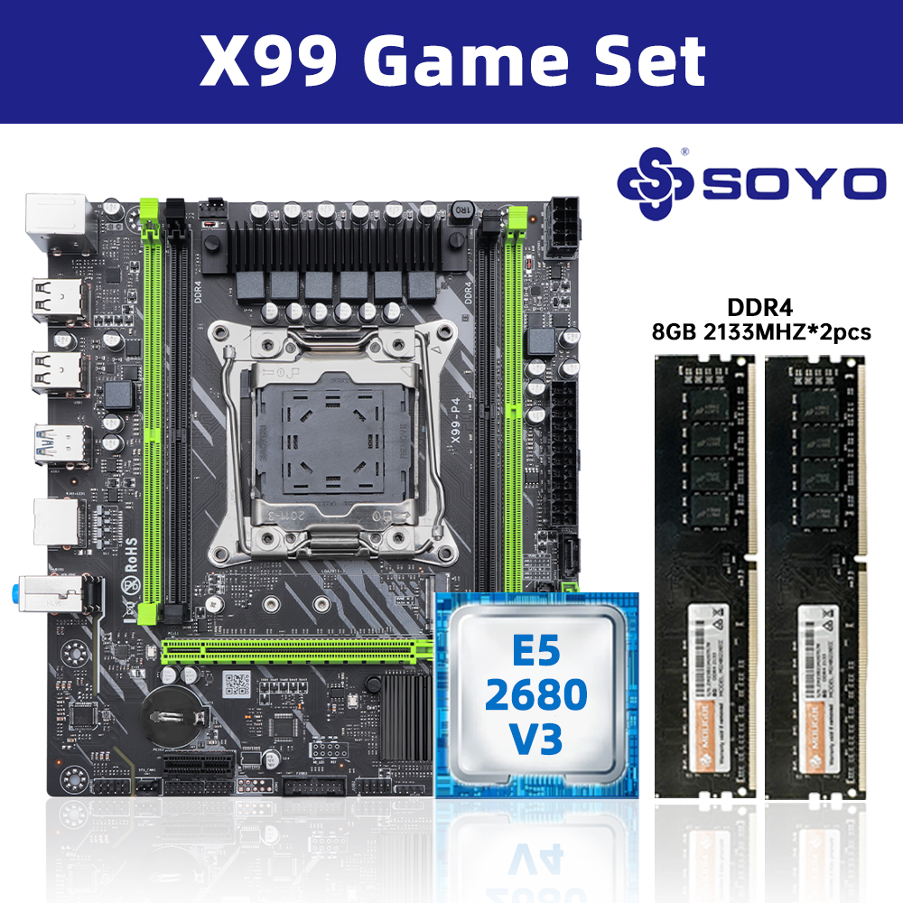 Pc Gaming Omen - SOYO X99 DDR4 Motherboard with E5