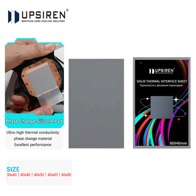 Thermal Paste - UPSIREN Phase Change Silicone Pad Ultra-high