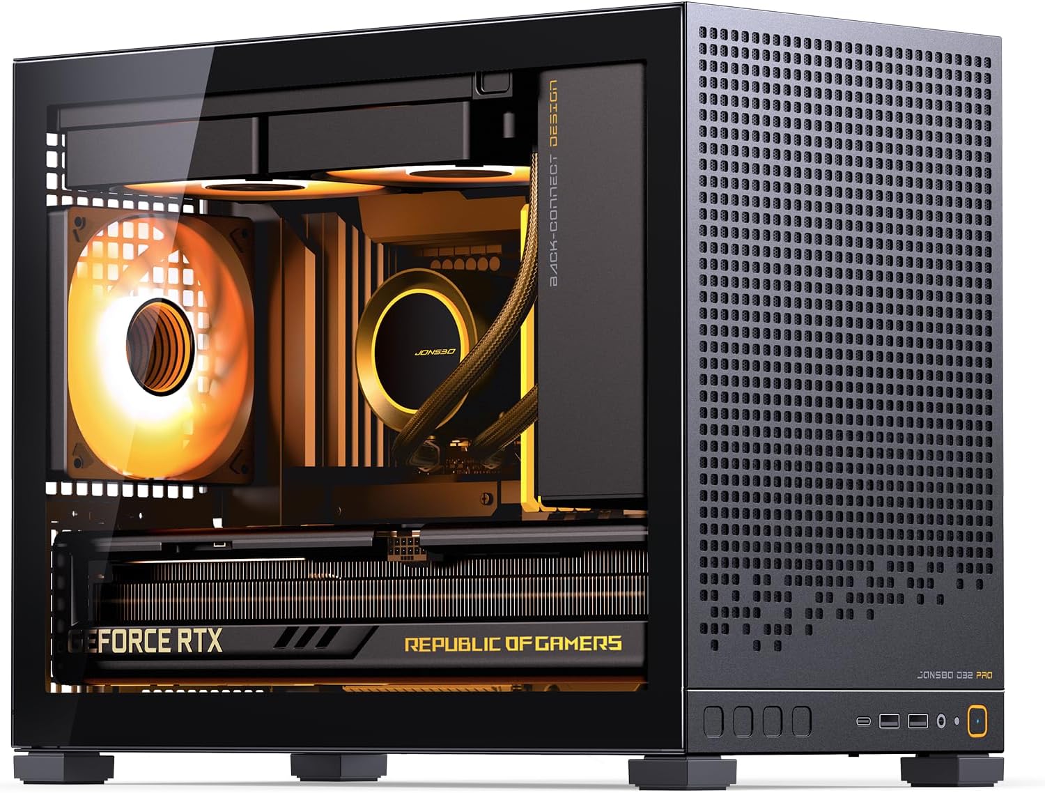 Pc Gaming Gaming - Compact Micro-ATX PC Gaming Case with