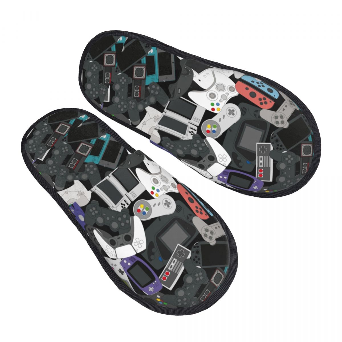 Gaming Controller - Custom Gamer Controller Memory Foam Slippers