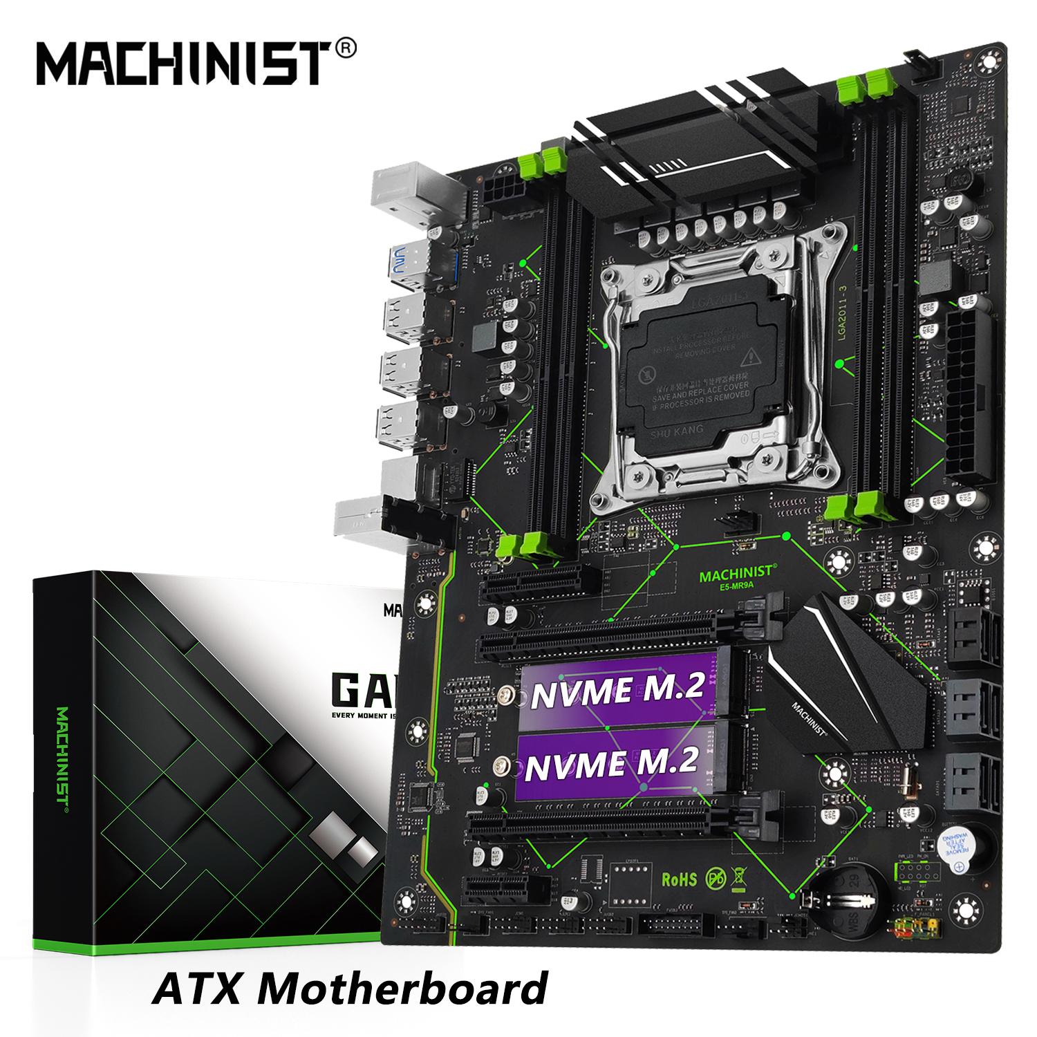 Pc Gaming Omen - MACHINIST E5 MR9A V1.0 X99 Motherboard