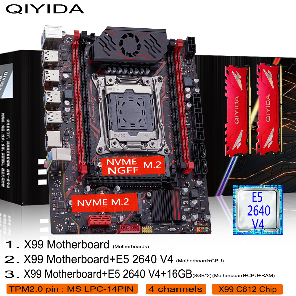 Pc Gaming Omen - X99 Gaming Motherboard Set Kit With