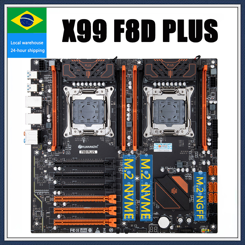 Pc Gaming Omen - X99 F8D PLUS Dual Motherboard X99