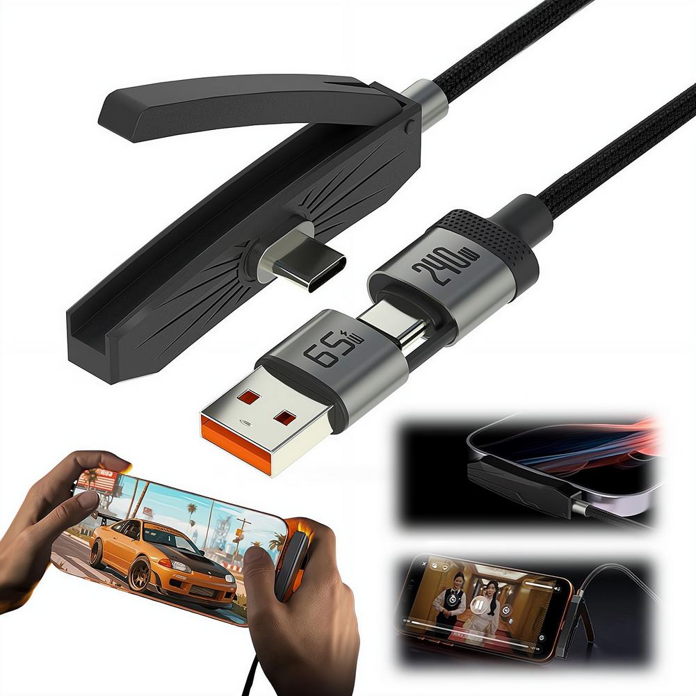 Pc Gaming Samsung - 240W Fast Charger Cable With Invisible