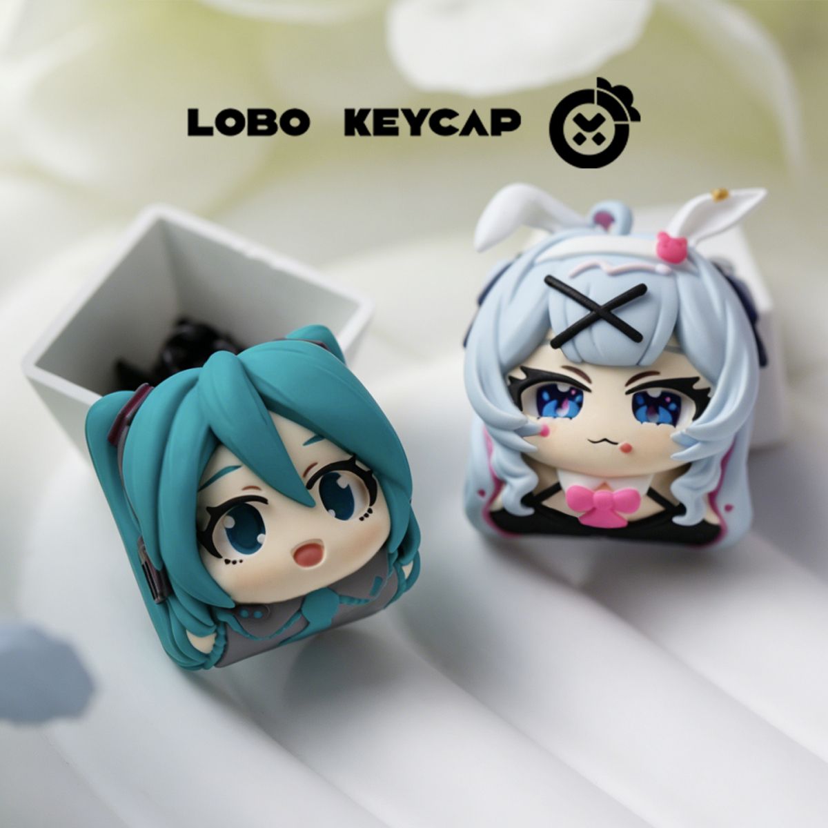 Custom Keycaps - Shugo Chara Hatsune Miku Q Version