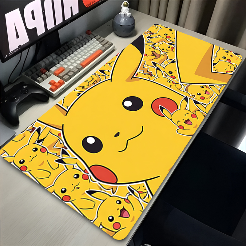 Pc Gaming Custom - Mouse Pad P-pokemon Pikachu Computer Gaming