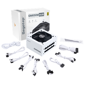 New Arrival Segotep GM650W Whi - Pc Gaming White avis et prix