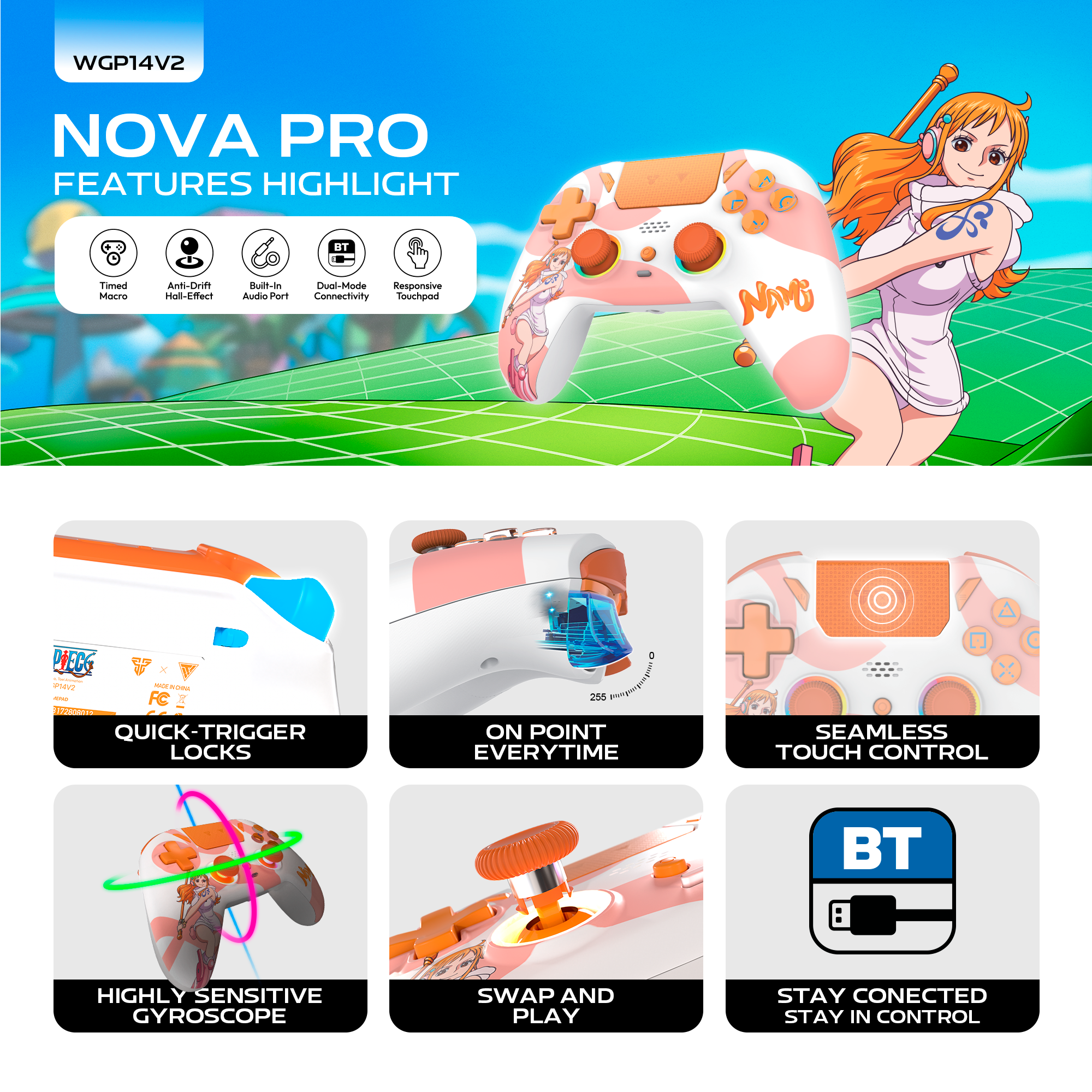 FANTECH NOVA PRO WGP14V2 Wirel - Pc Gaming Emulator avis et prix