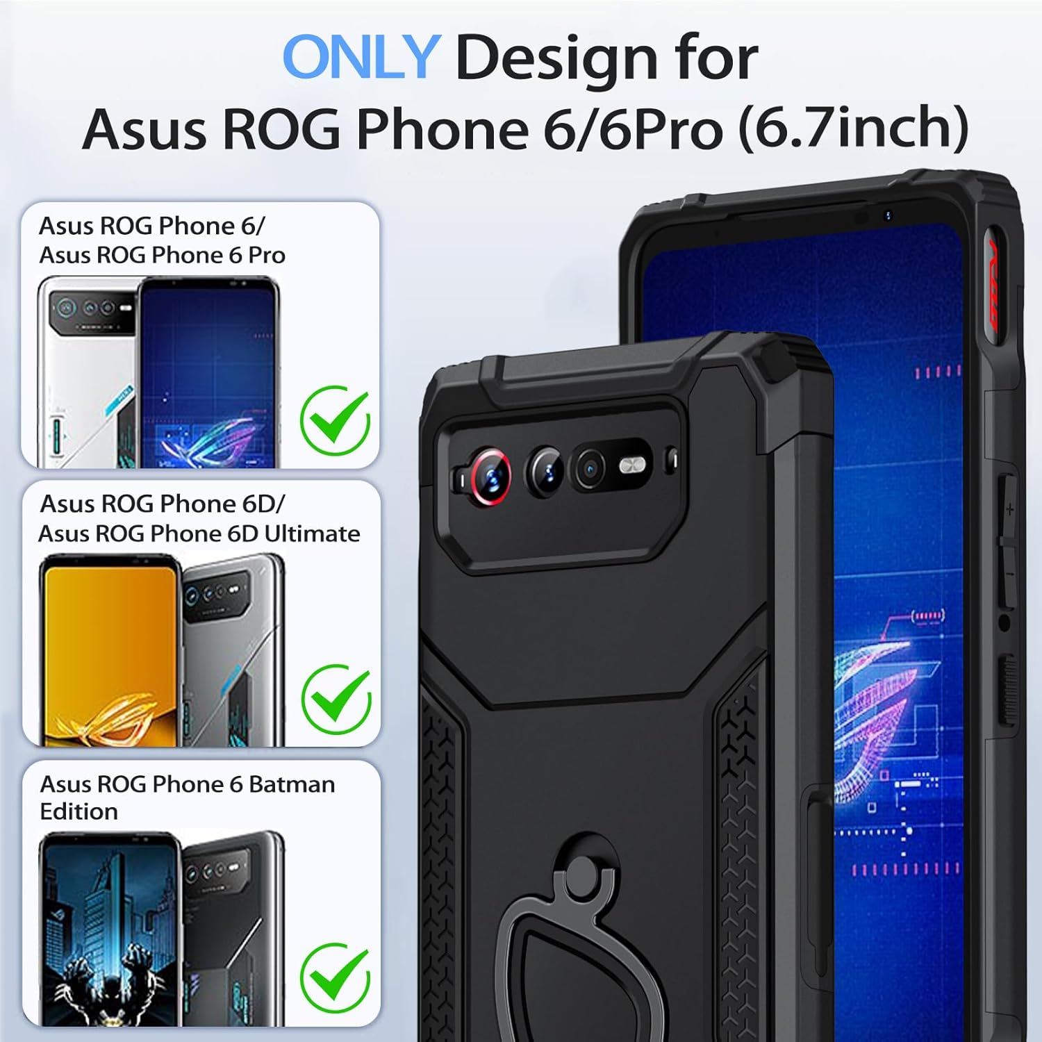 ROG Phone 5 Case Shockproof Fo - Pc Gaming Gaming avis et prix