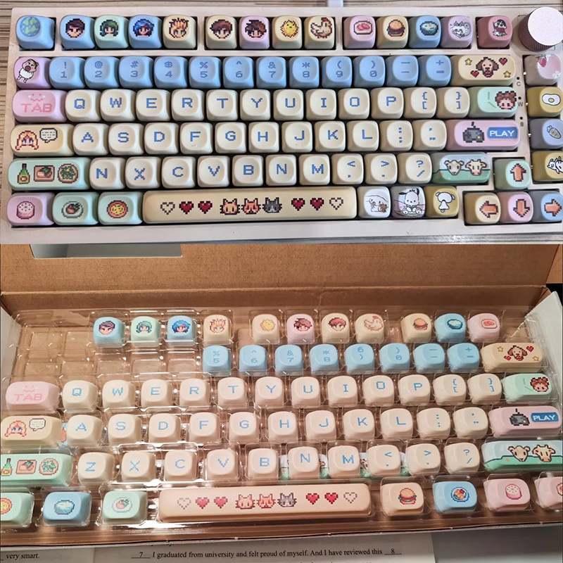 Stardew Valley 78 Keycaps Pixe - Custom Keycaps avis et prix
