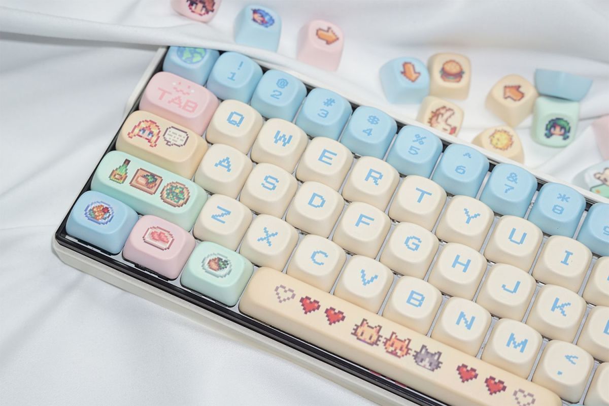 Stardew Valley 78 Keycaps Pixe - Custom Keycaps avis et prix