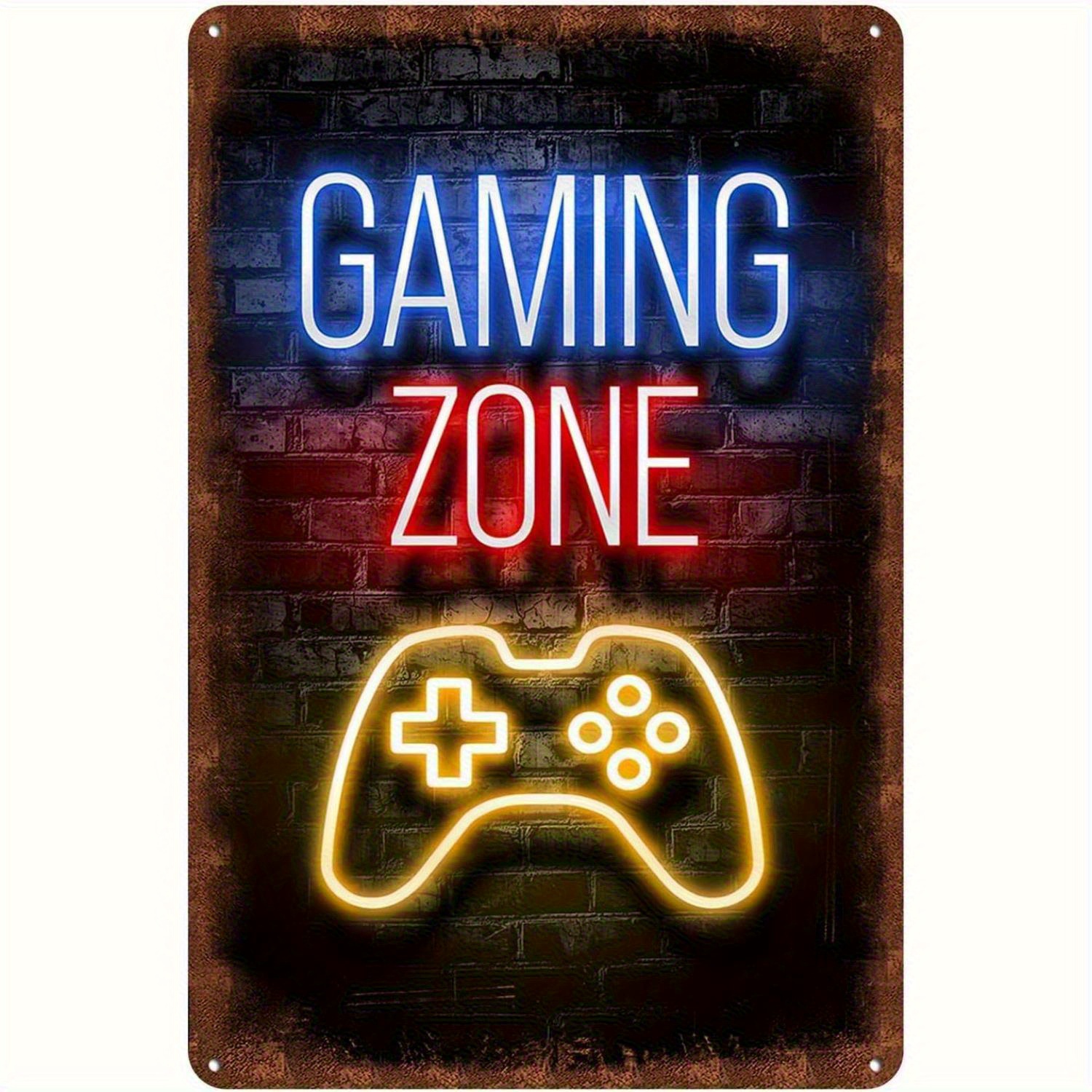 Vintage Gaming Zone Metal Tin  - Gaming Controller avis et prix