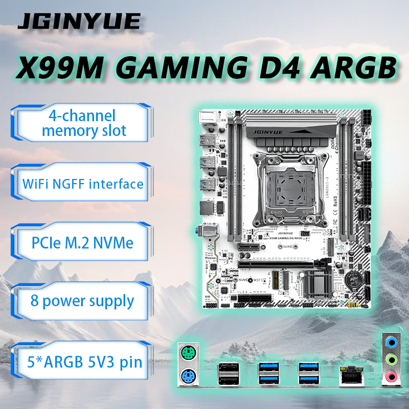 JGINYUE X99 Motherboard LGA201 - Pc Gaming Omen avis et prix