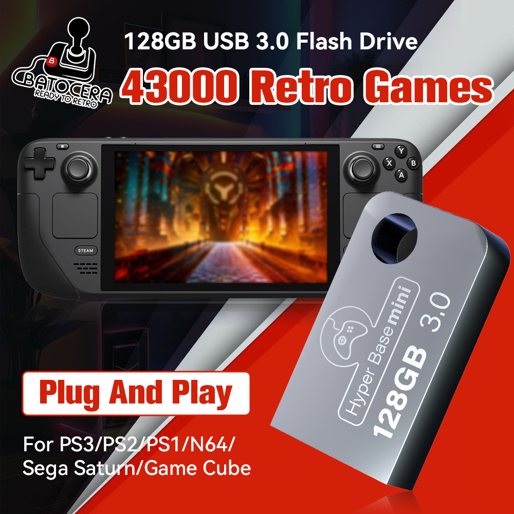 Batocera 128G Gaming Stick Wit - Pc Gaming Emulator avis et prix