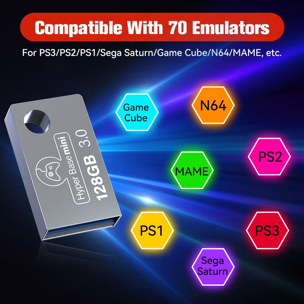 Batocera 128G Gaming Stick Wit - Pc Gaming Emulator avis et prix