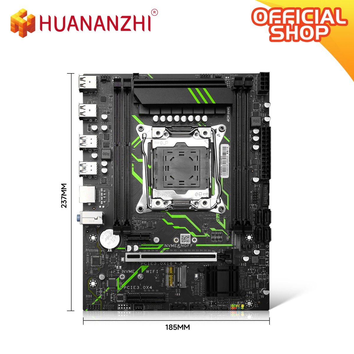 HUANANZHI X99-MD3 Motherboard  - Pc Gaming Omen avis et prix