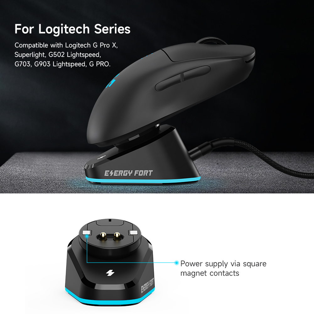 Gaming Mouse Charger For Logit - Wireless Gaming Mouse avis et prix