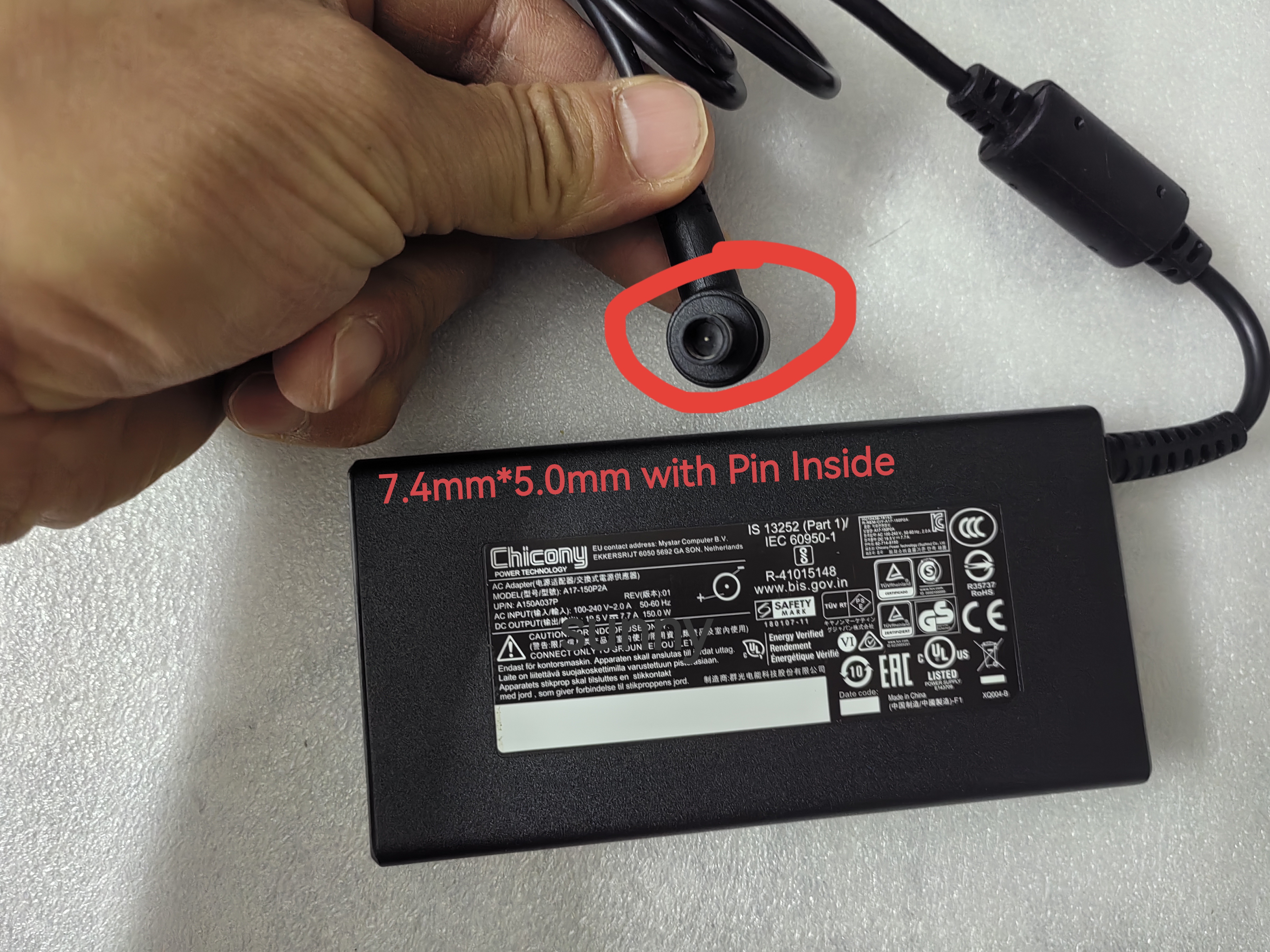 NEW OEM Slim Chicony 19.5V 7.7 - Pc Gaming Msi avis et prix