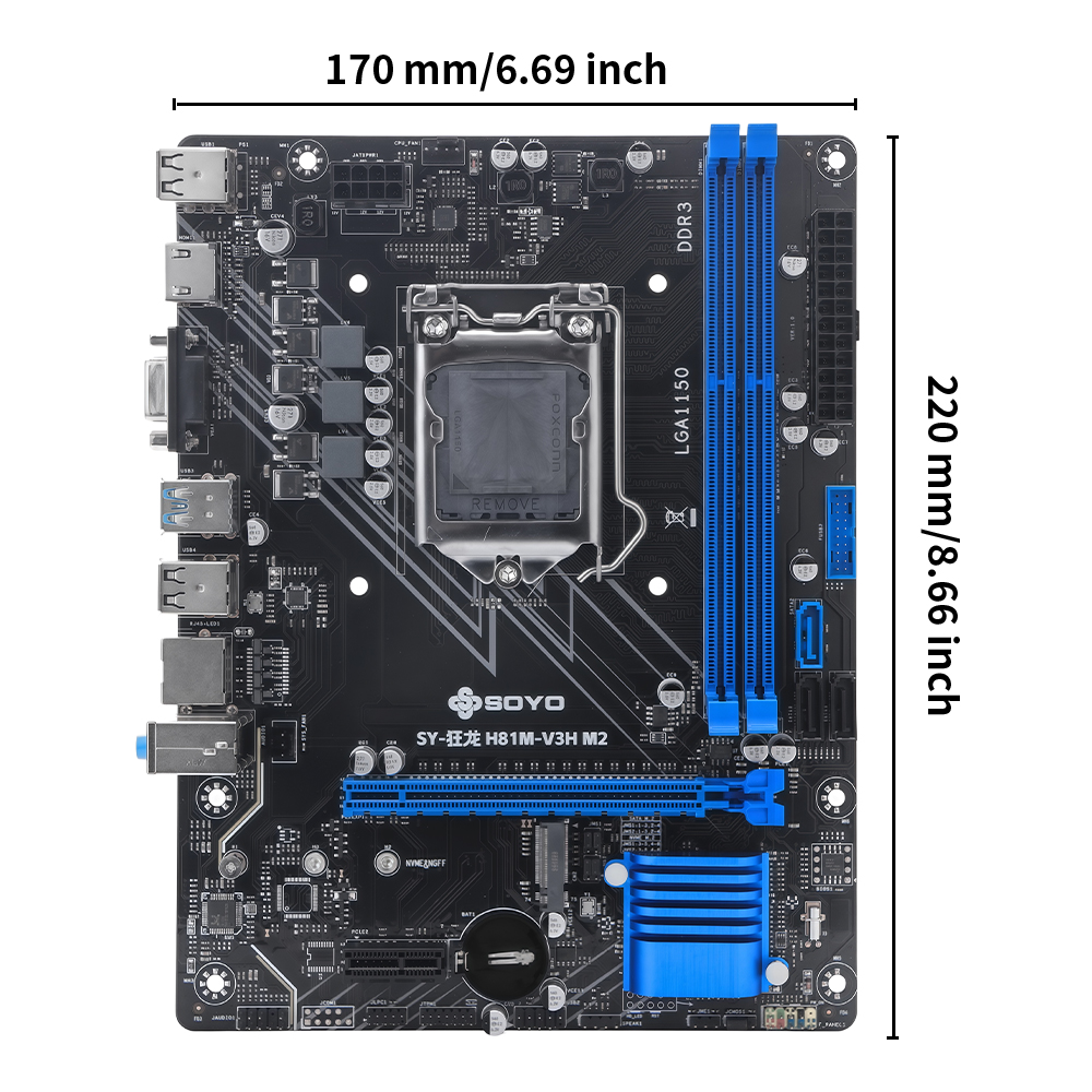H81M Gaming Motherboard TPM GD - Pc Gaming Omen avis et prix