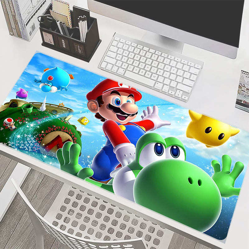 90x40cm Mouse Pad M-Mario Anim - Pc Gaming White avis et prix