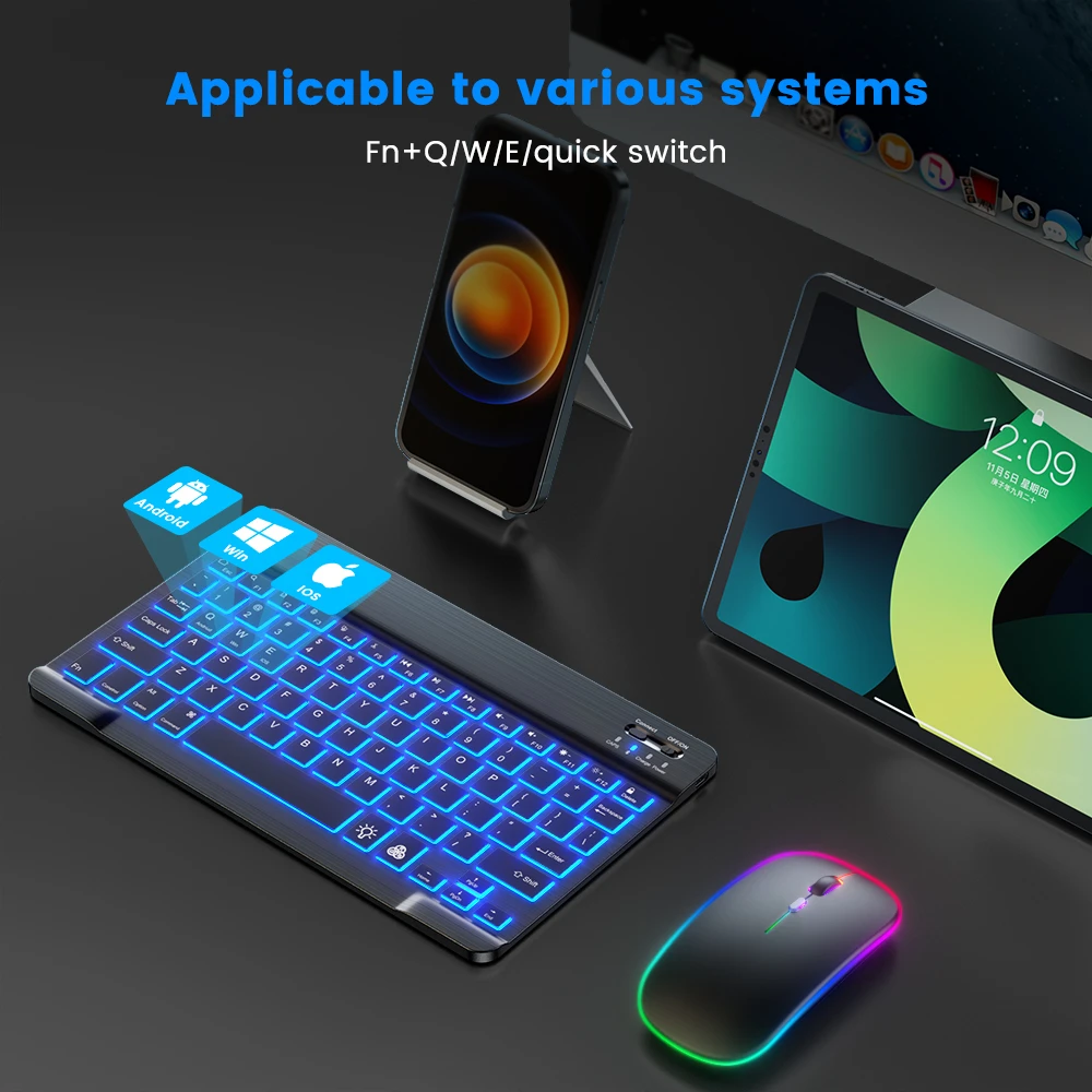 READ YYEAH RGB Backlit Bluetoo - Wireless Gaming Mouse avis et prix