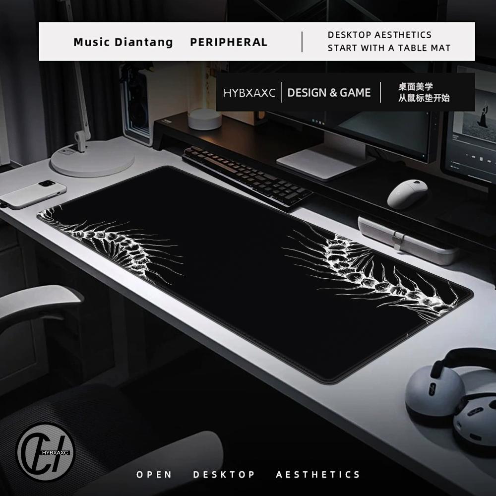 Black White Gothic Mouse Pad L - Pc Gaming White avis et prix
