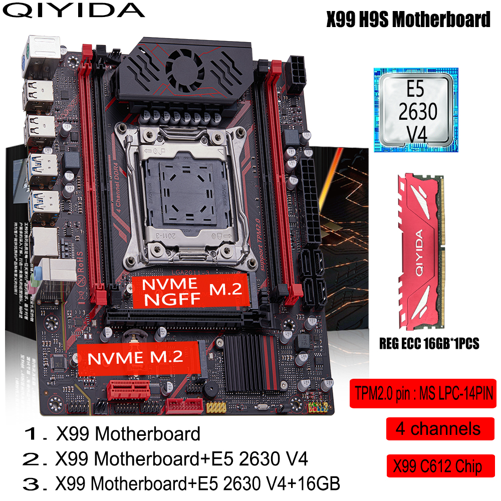 QIYIDA X99 H9S Motherboard Set - Pc Gaming Omen avis et prix