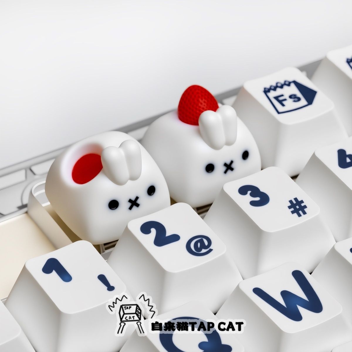Kawaii Miffy Keycap Creative C - Custom Keycaps avis et prix