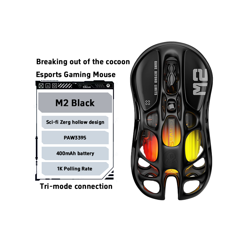 GravaStar M1 M2 Gaming Mouse M - Wireless Gaming Mouse avis et prix