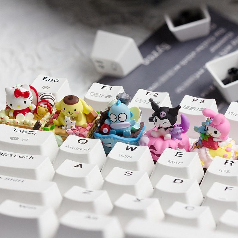 【GIFT】HelloKittys Keycaps Resi - Custom Keycaps avis et prix