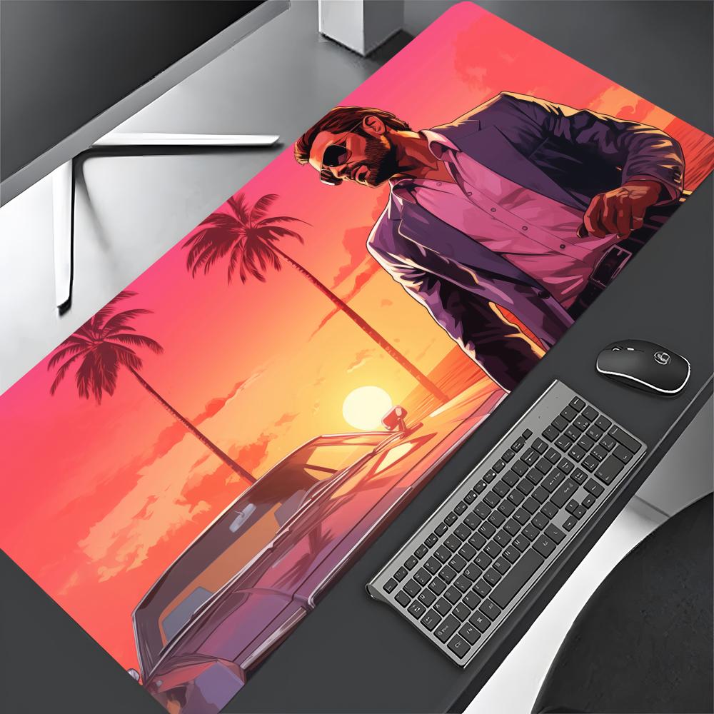 Game Cartoon G-GTA 6 Mouse Pad - Pc Gaming Gta avis et prix