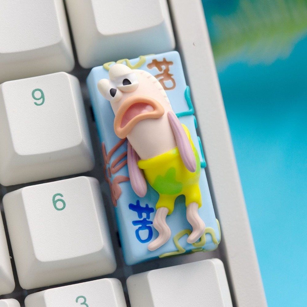 SpongeBob Sad Fish 2U Keycap - - Custom Keycaps avis et prix