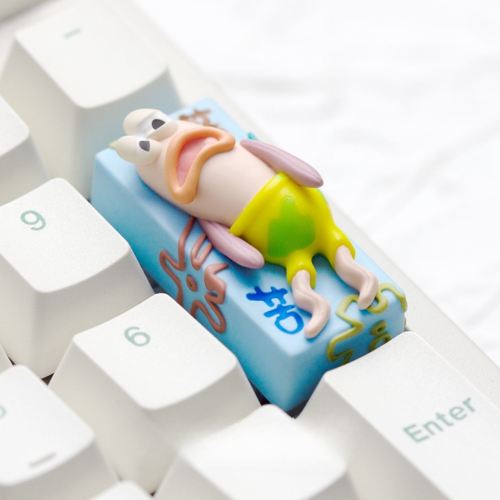 SpongeBob Sad Fish 2U Keycap - - Custom Keycaps avis et prix