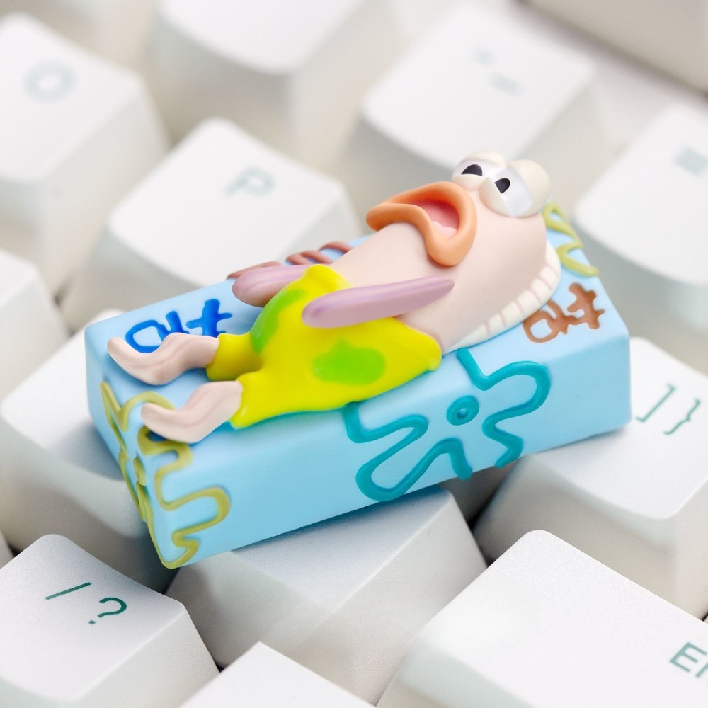 SpongeBob Sad Fish 2U Keycap - - Custom Keycaps avis et prix
