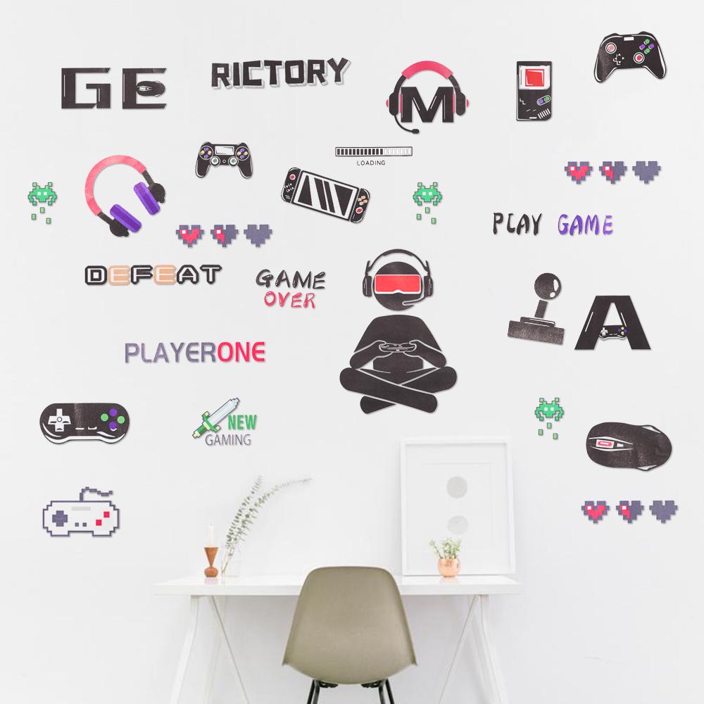 Gamer Vinyl Wall Sticker Game  - Pc Gaming Wallpaper avis et prix