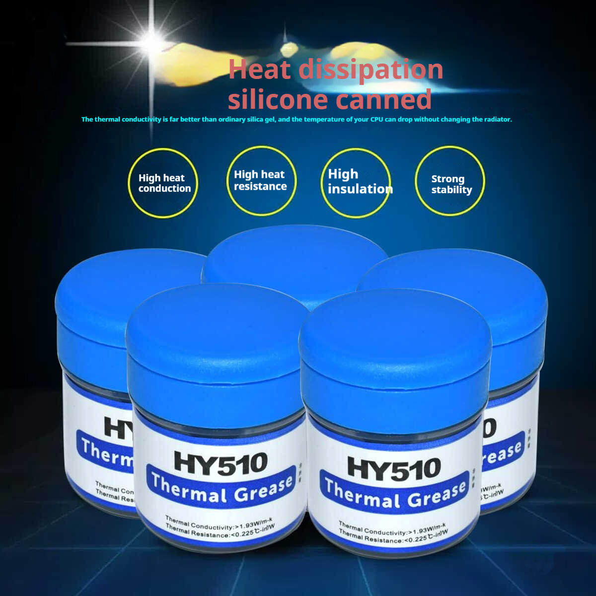 HY510 Desktop Computer CPU The - Thermal Paste avis et prix