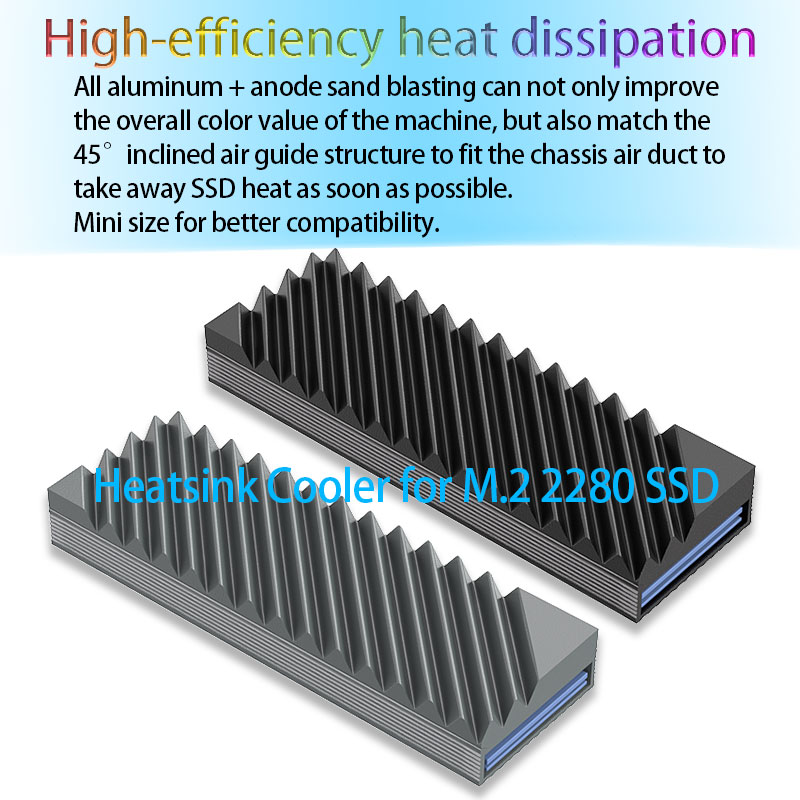 M.2 SSD NVMe Heat Sink M2 2280 - M.2 Ssd Heatsink avis et prix