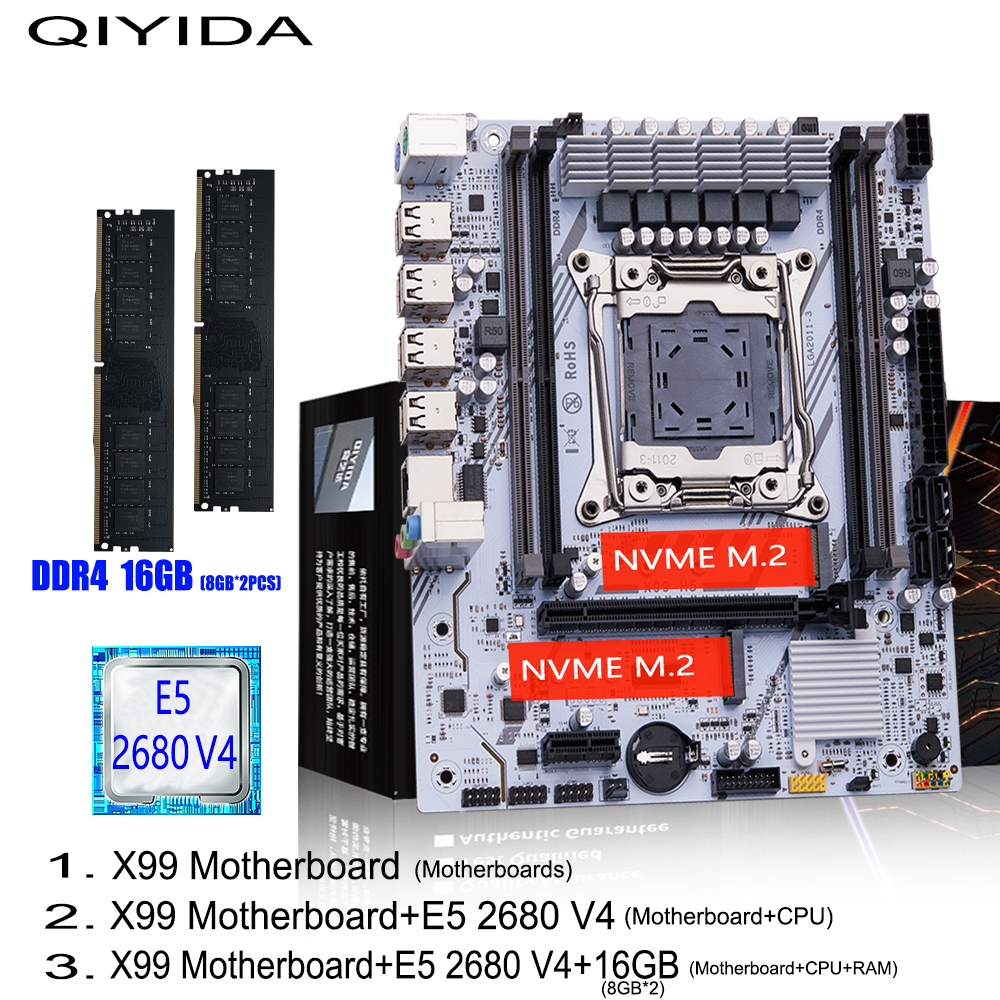 QIYIDA X99 Motherboard Set Kit - Pc Gaming Omen avis et prix