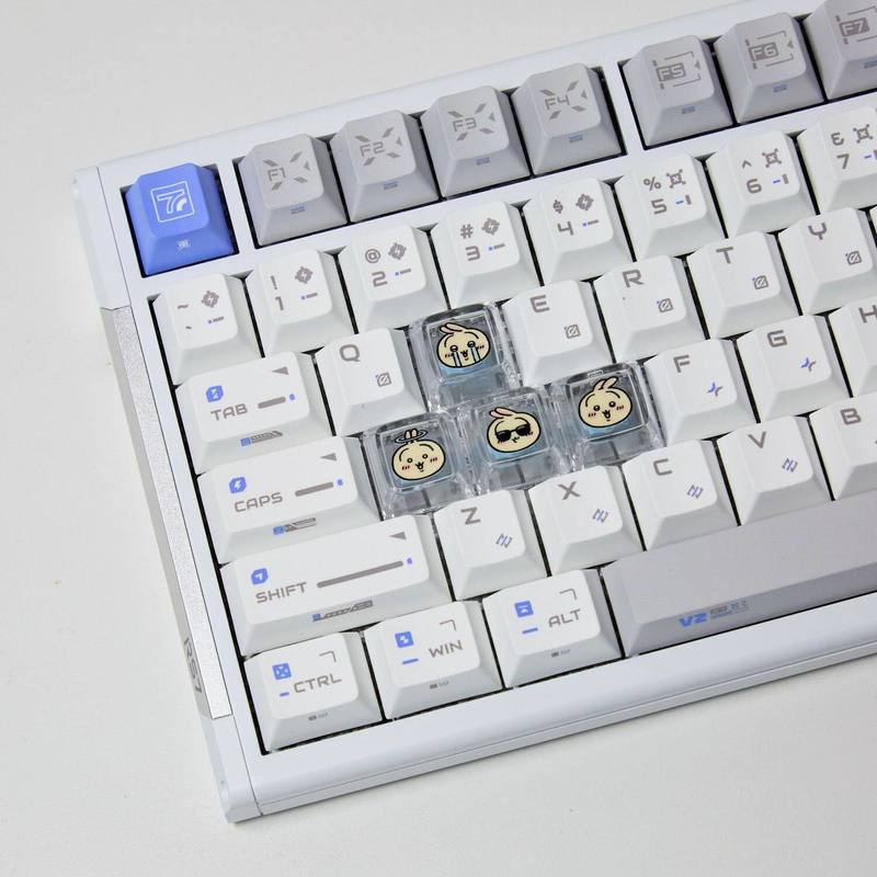 Chiikawa 4 Pcs Handmade Transp - Custom Keycaps avis et prix