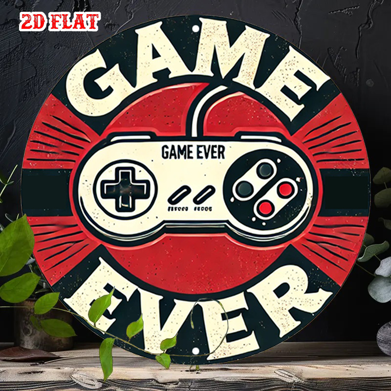 2D Flat 1pc Retro Gaming Round - Gaming Controller avis et prix