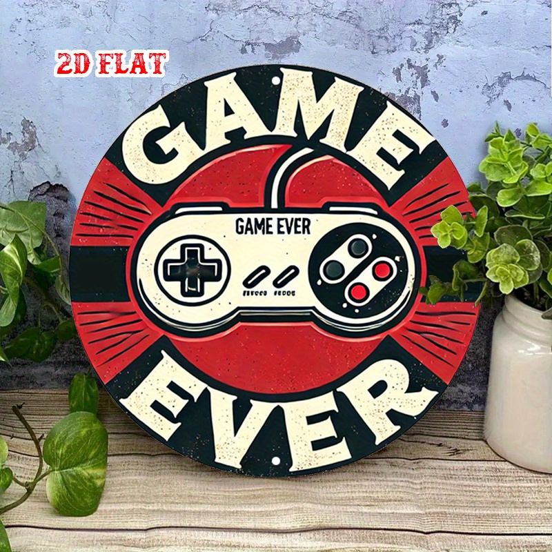 2D Flat 1pc Retro Gaming Round - Gaming Controller avis et prix