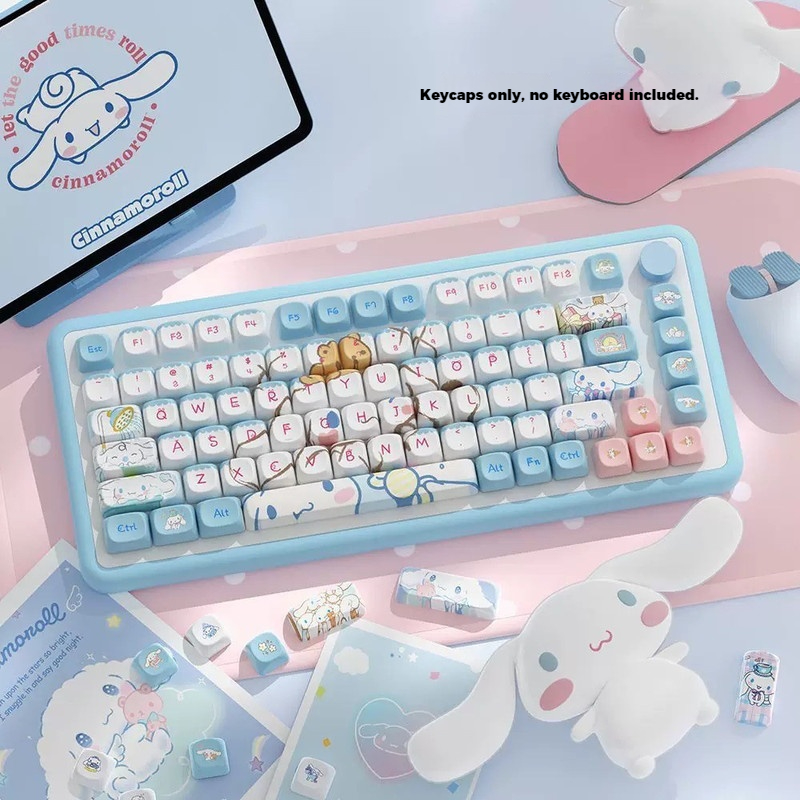 Anime Cartoon Cinnamoroll Scul - Custom Keycaps avis et prix