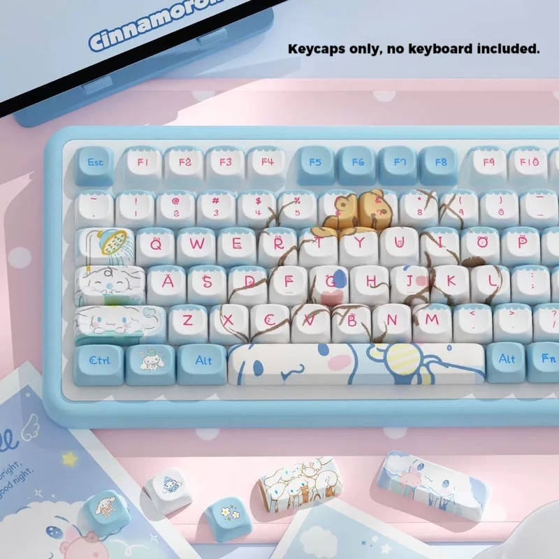 Anime Cartoon Cinnamoroll Scul - Custom Keycaps avis et prix
