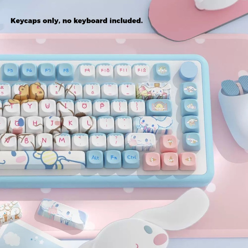 Anime Cartoon Cinnamoroll Scul - Custom Keycaps avis et prix