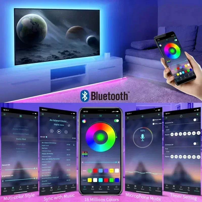 Smart RGB LED Gaming Light Str - Gaming Controller avis et prix